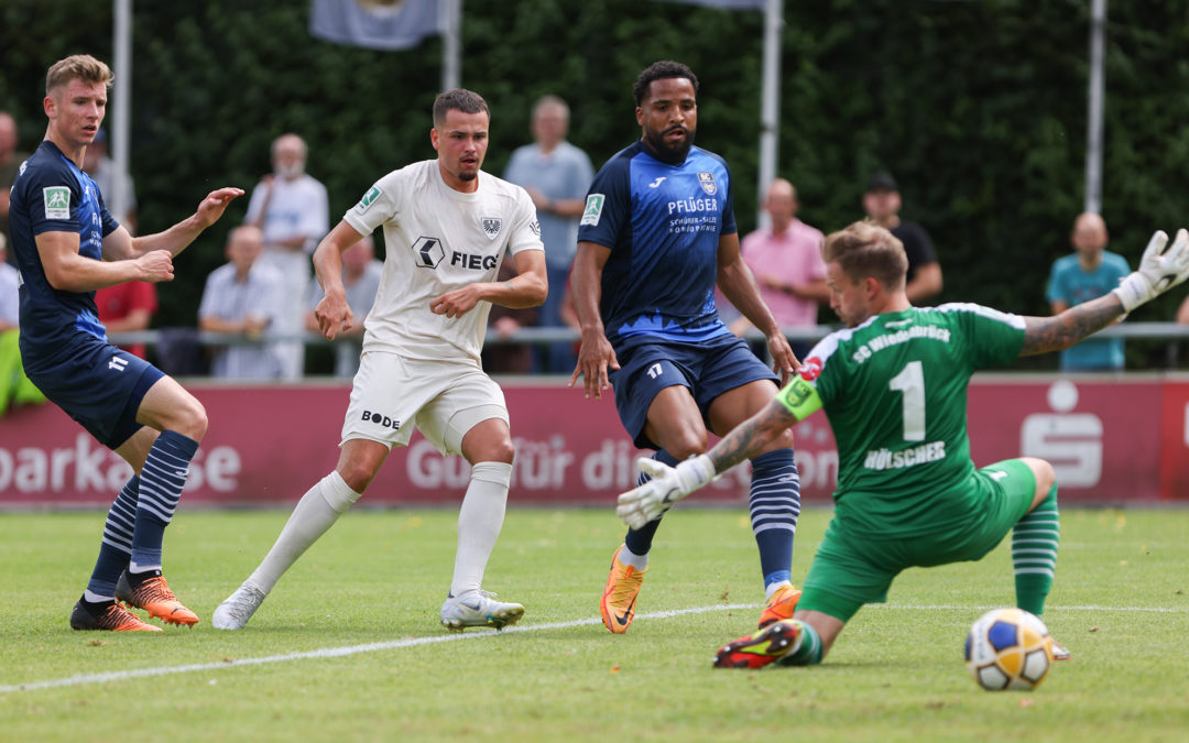 SC Wiedenbrück im letzten Heimspiel des Jahres zu Gast