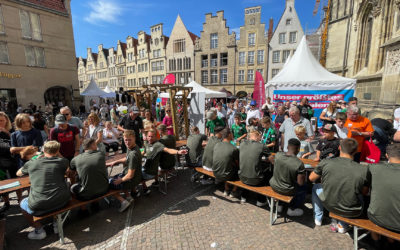 Stadtfest ‚Münster Mittendrin’ – Preußen eröffnen den dritten Tag