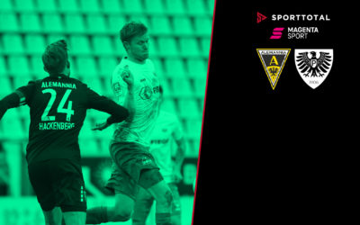Auswärtsspiel in Aachen als Topspiel bei Sporttotal & Magenta Sport