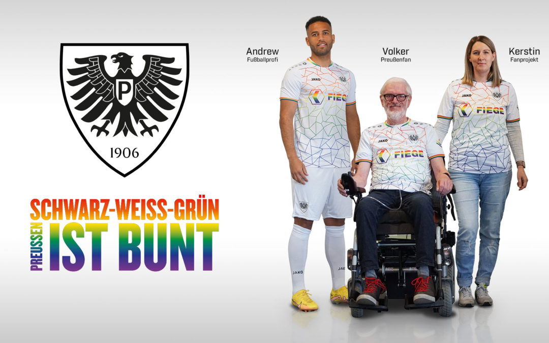 „Schwarz-weiß-grün ist bunt“ – Fußball für alle!