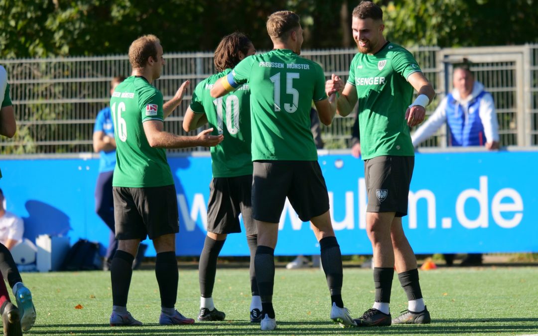 U23 gewinnt letztes Heimspiel mit 3:0 und geht als Tabellenführer in die Pause