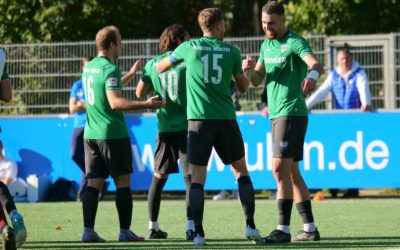 U23 gewinnt letztes Heimspiel mit 3:0 und geht als Tabellenführer in die Pause