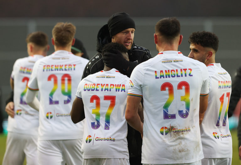 Original Matchworn Sondertrikot Langlitz