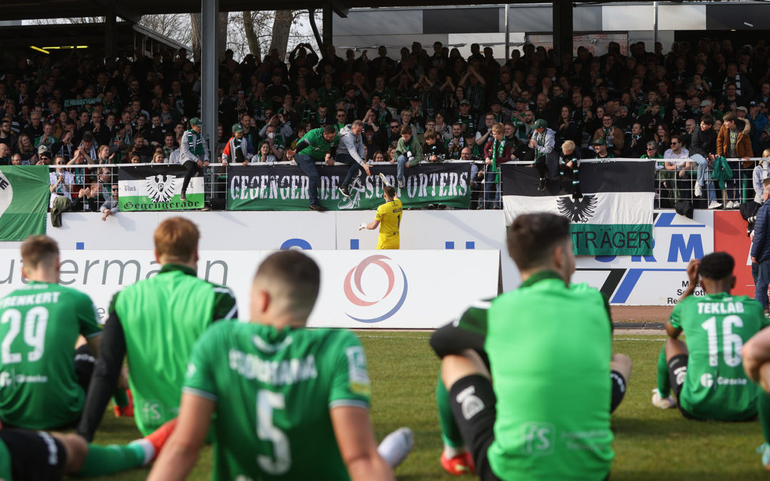 Gästeblock öffnet gegen Düsseldorf II für Preußenfans