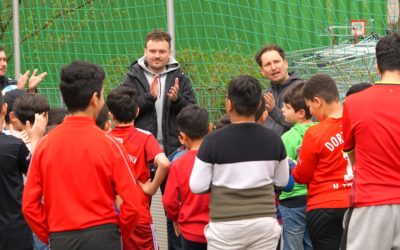 Preußen unterstützen Fußballturnier am Stadtteilzentrum Lorenz Süd