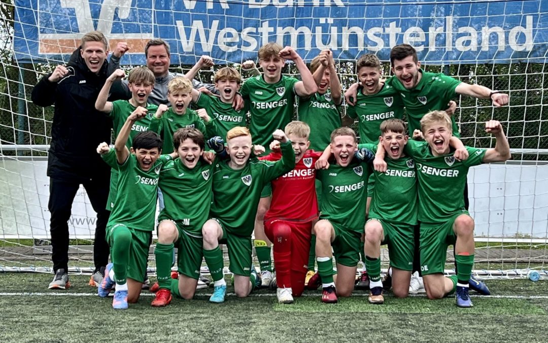 U13 feiert vorzeitig die Bezirksligameisterschaft