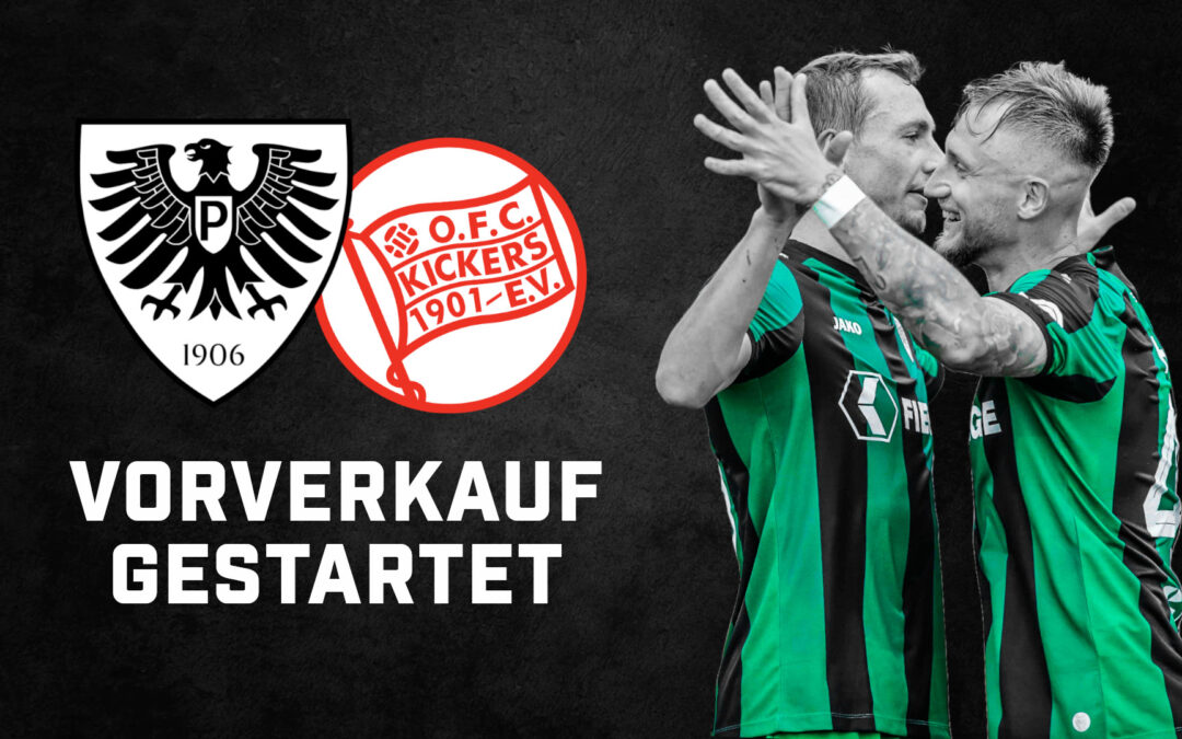 Tickets für das Testspiel gegen Kickers Offenbach erhältlich