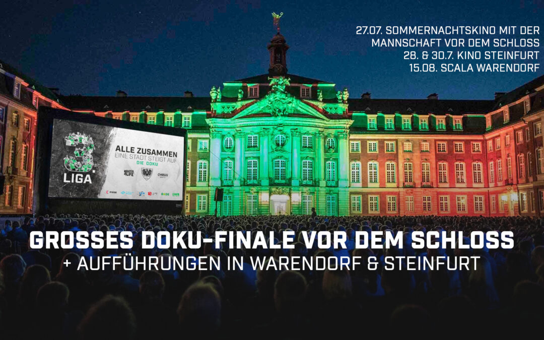 Doku-Finale vor dem Schloss – Vorstellungen in Warendorf und Steinfurt