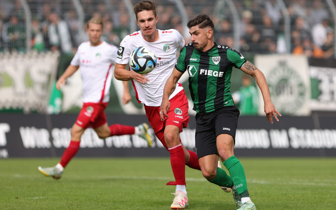 1:1 gegen den VfB Lübeck: Punkteteilung im Aufsteigerduell