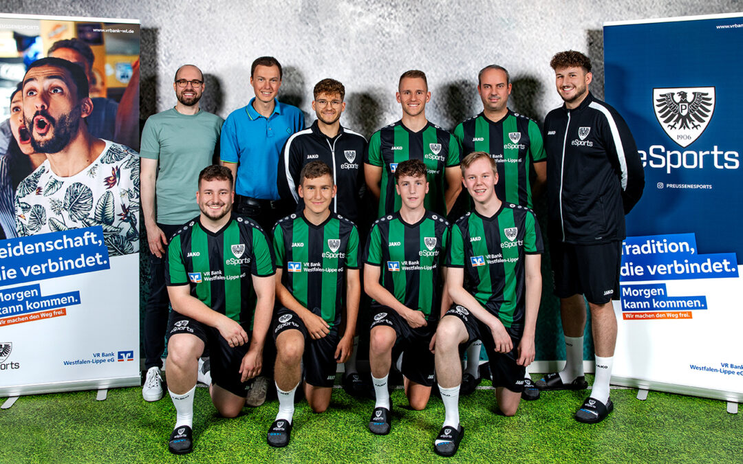 EA FC24 Release mit unseren E-Sportlern in den Münster Arkaden