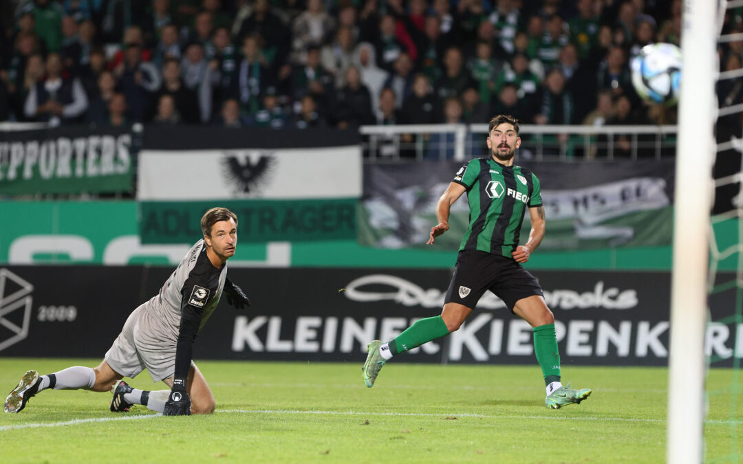 Couragierte und effektive Preußen schlagen Aue mit 4:0