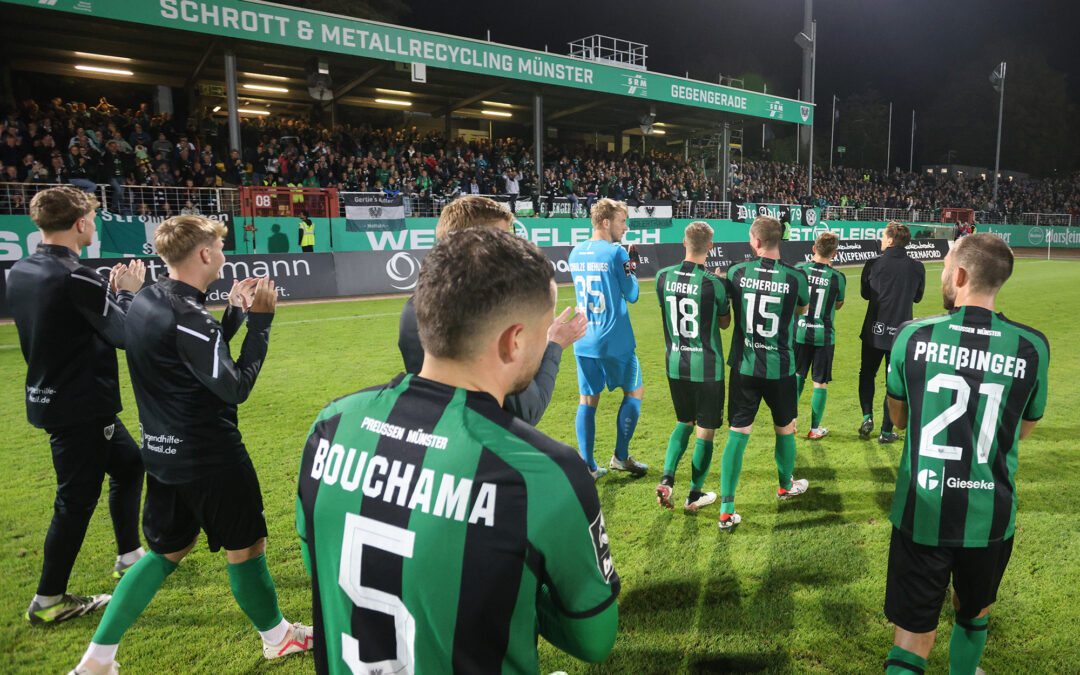 Nächster Top-3-Gegner: SSV Ulm zu Gast im Preußenstadion