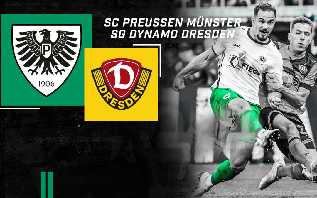 Heute LIVE: SC Preußen Münster – SG Dynamo Dresden