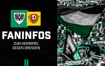 Faninfos zum ausverkauften Heimspiel gegen Dresden