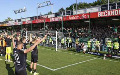 Preußenfans verwandeln Sportclub Arena in einen Hexenkessel