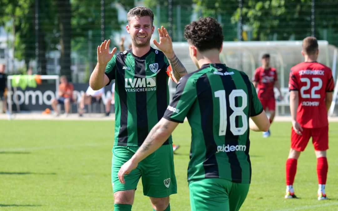 U23 steigert sich nach der Pause und gewinnt mit 5:1