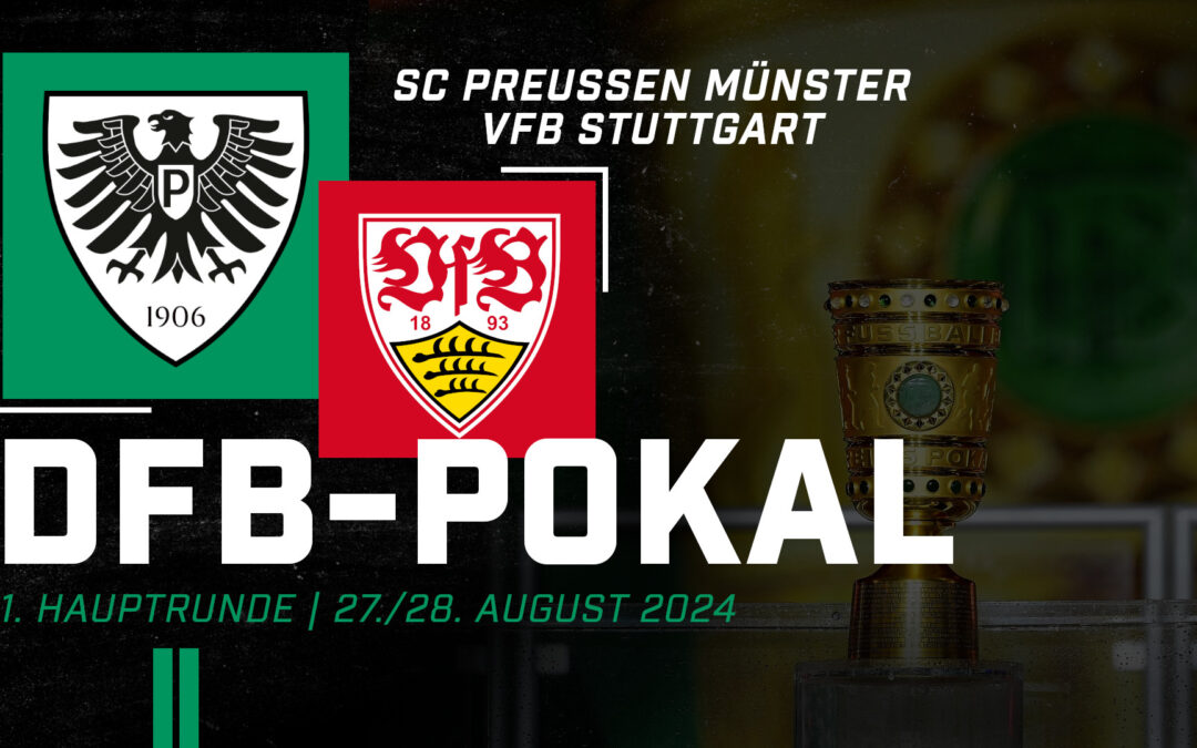 Preußen empfangen Vizemeister VfB Stuttgart im DFB-Pokal