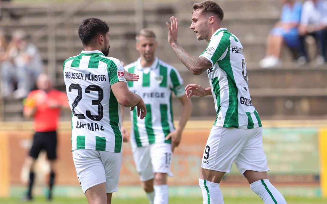 Preußen schlagen den MSV Duisburg mit 3:0