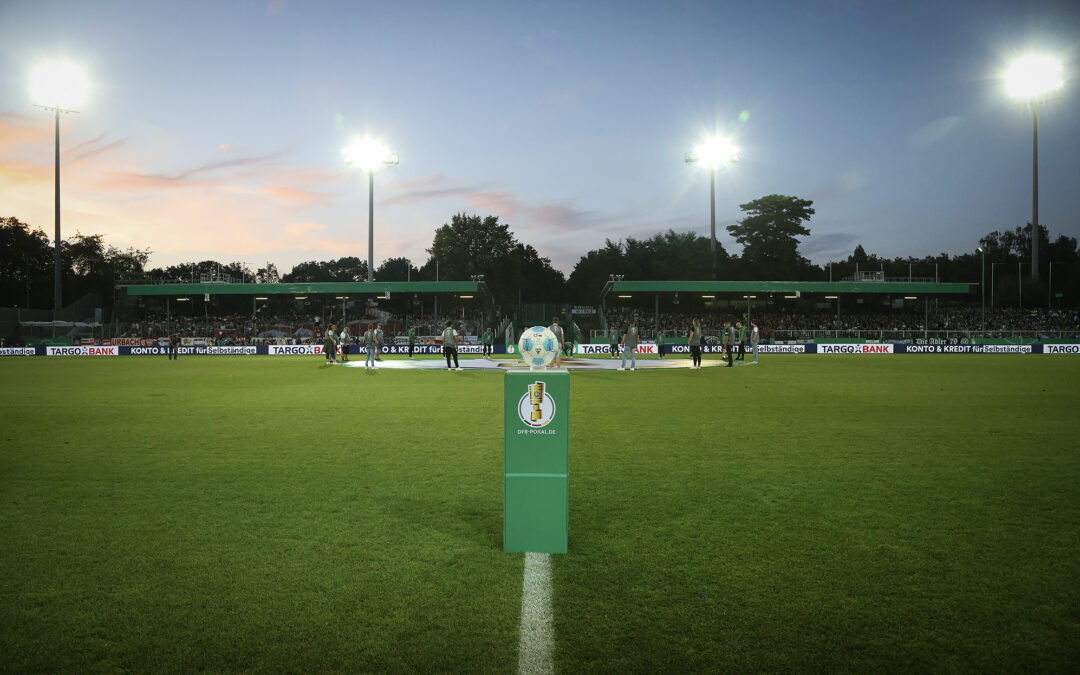Erste Pokalrunde steigt (erst) am Montagabend im LVM-Preußenstadion