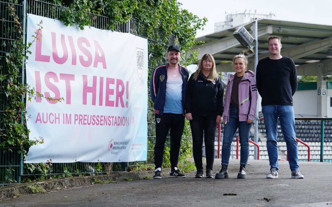 Fanspende an die Beratungsstelle Frauen-Notruf Münster