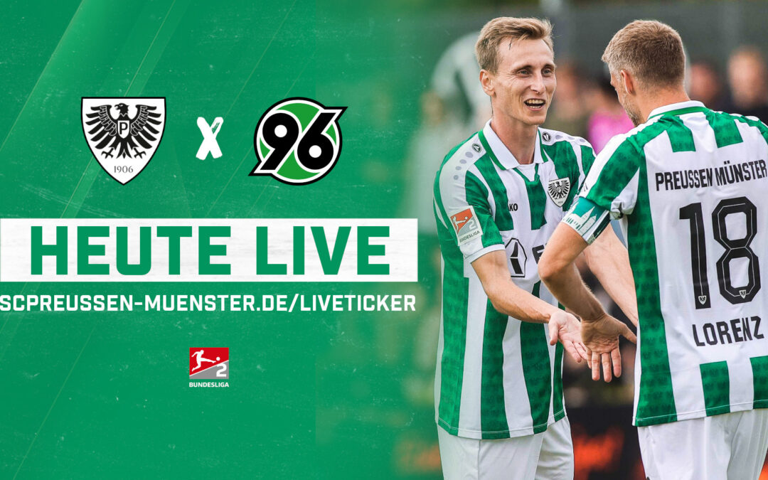 Heute live: SC Preußen Münster – Hannover 96