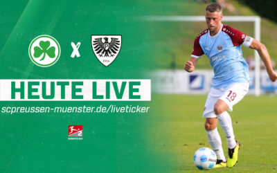 HEUTE LIVE: GREUTHER FÜRTH – SC PREUSSEN MÜNSTER