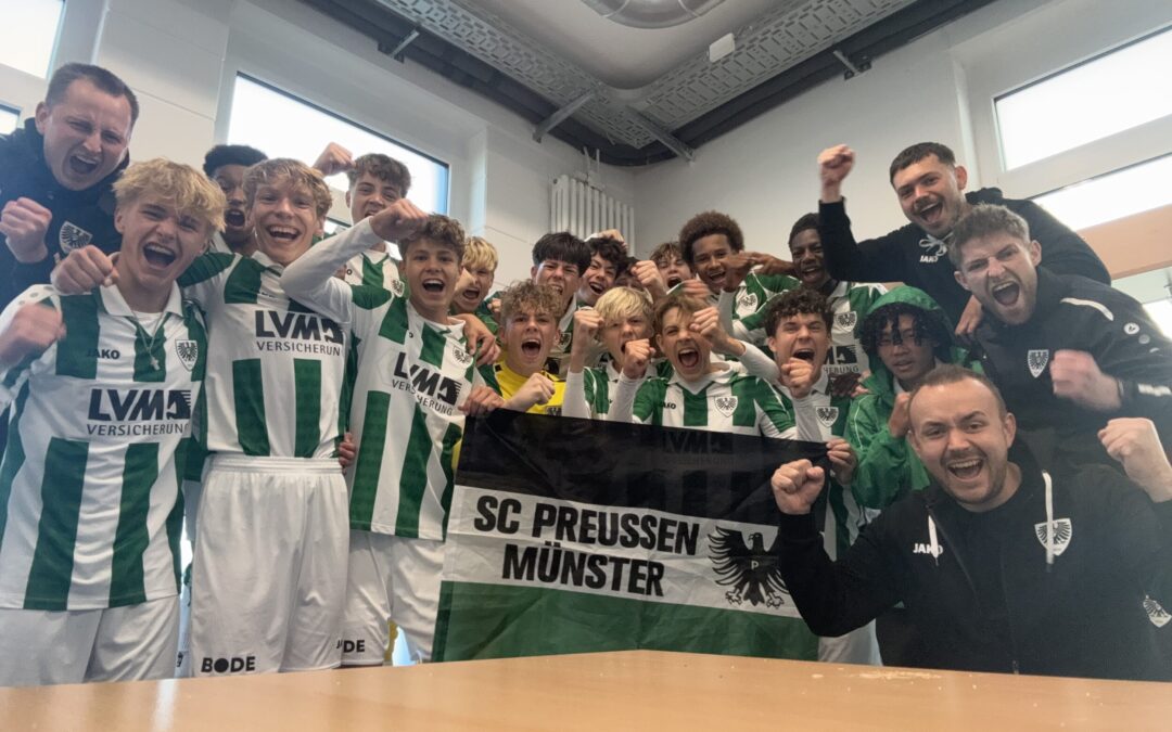 U15 verteidigt Tabellenführung in Paderborn