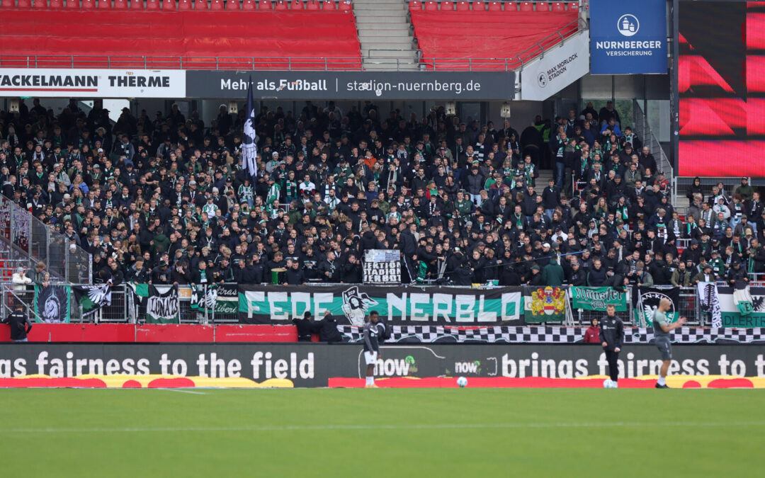 Auswärtstickets für das Max-Morlock-Stadion jetzt im freien Verkauf