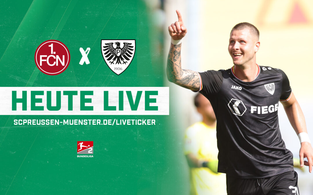 Heute LIVE: 1. FC Nürnberg – SC Preußen Münster