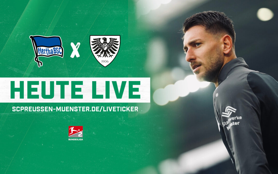 Heute LIVE: Hertha BSC – SC Preußen Münster