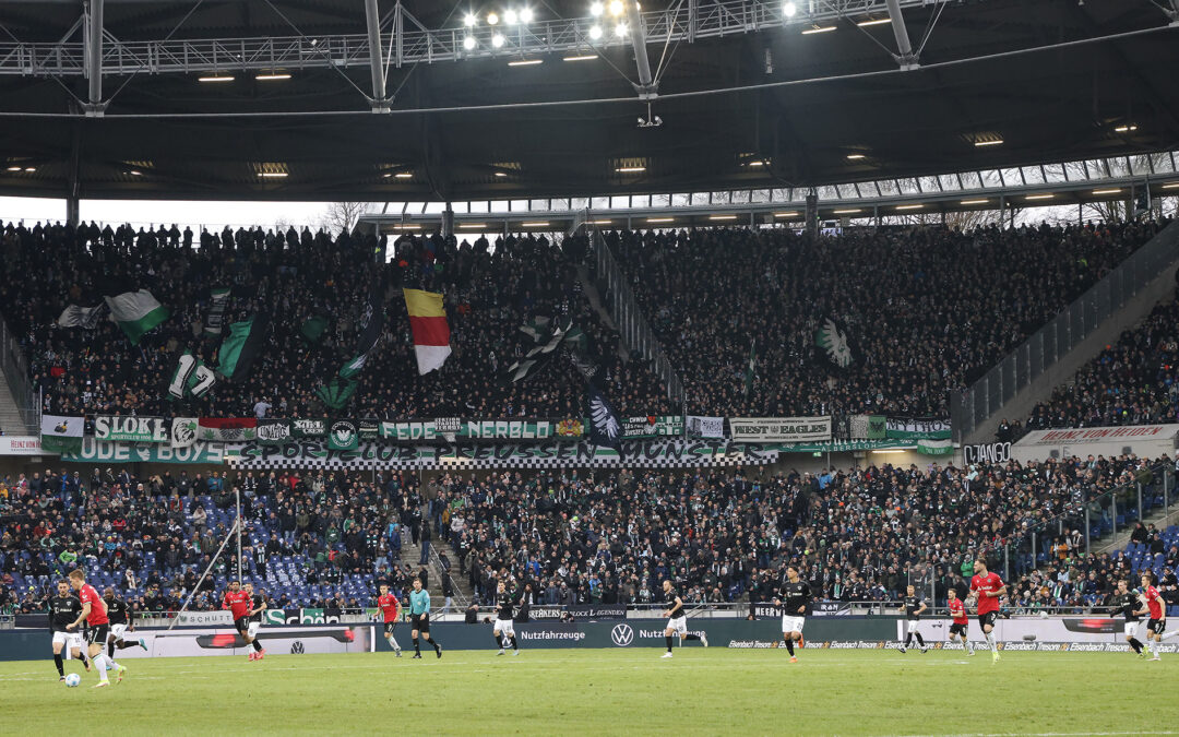 Freier Vorverkauf für das Auswärtsspiel in Hannover 