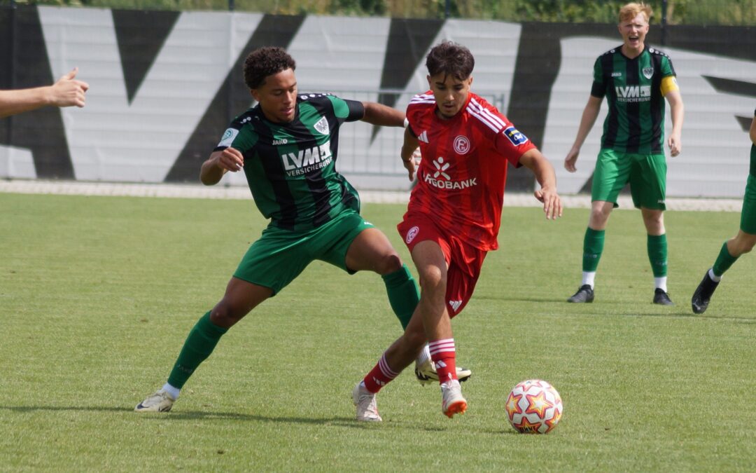 U19 feiert Sieg gegen Frankfurt