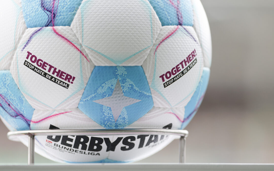 TOGETHER!-Aktionsspieltag 2026: Bundesliga und 2. Bundesliga setzen sich gegen Hass und Diskriminierung ein