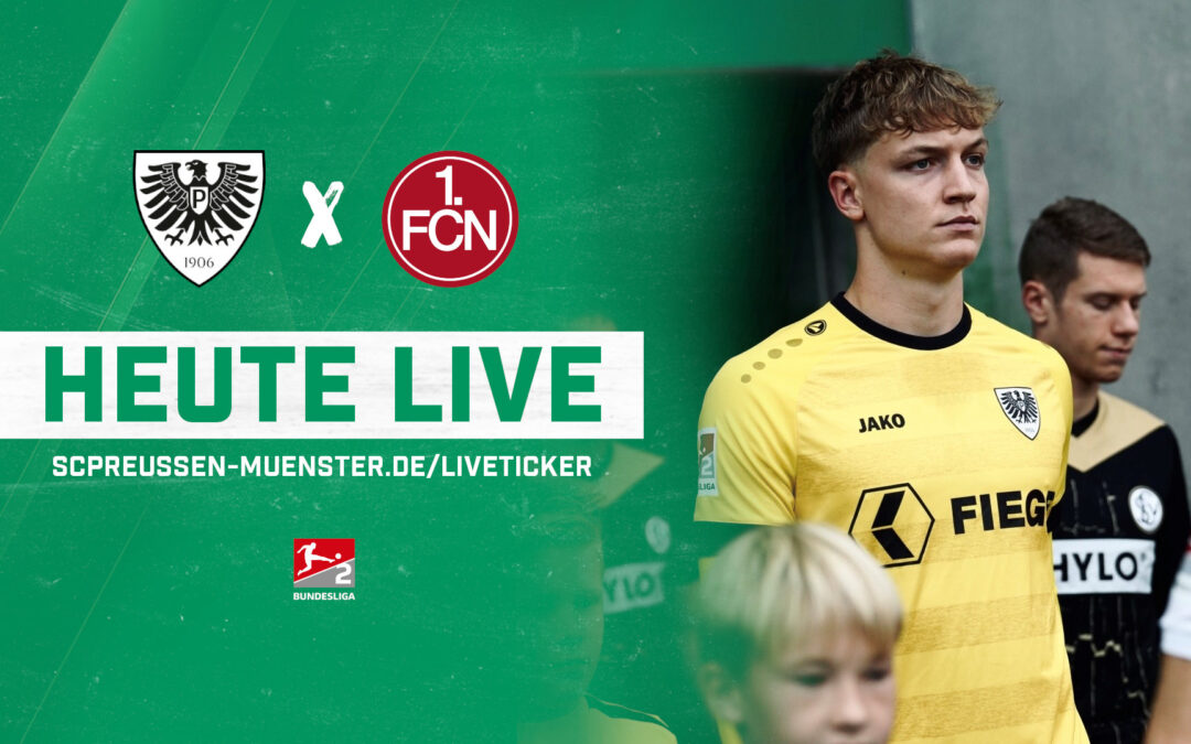 Heute LIVE: SC Preußen Münster – 1. FC Nürnberg