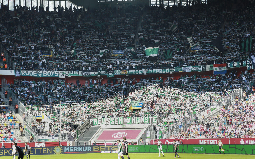 Mit mindestens 6.500 Preußenfans nach Düsseldorf