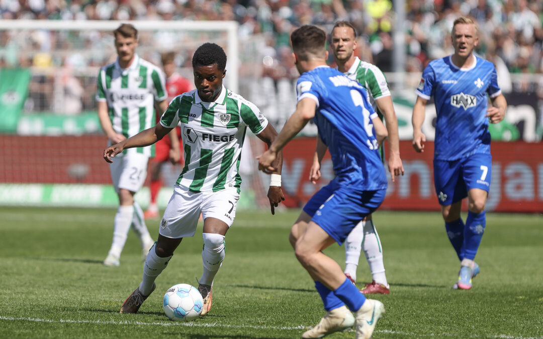 Einsatz und Leidenschaft stimmen beim 1:1 gegen Darmstadt