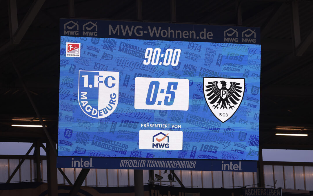 Preußen-Wahnsinn in Magdeburg – Fünf Tore und Top-Leistung