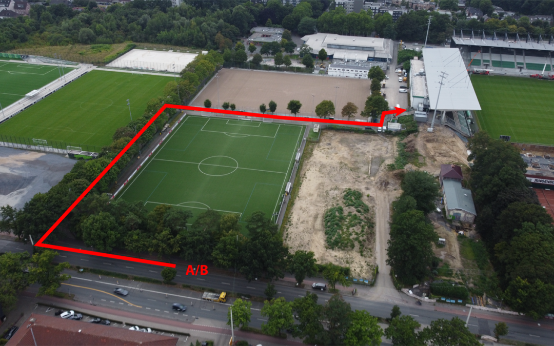 Heimspiel-Countdown Teil 3 – Parken, Zuwegungen & Versorgung