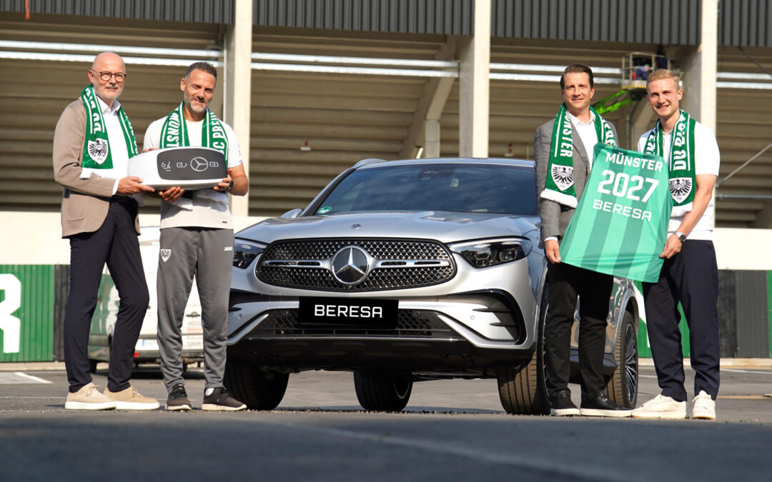 Beresa bleibt weiter Partner des SC Preußen