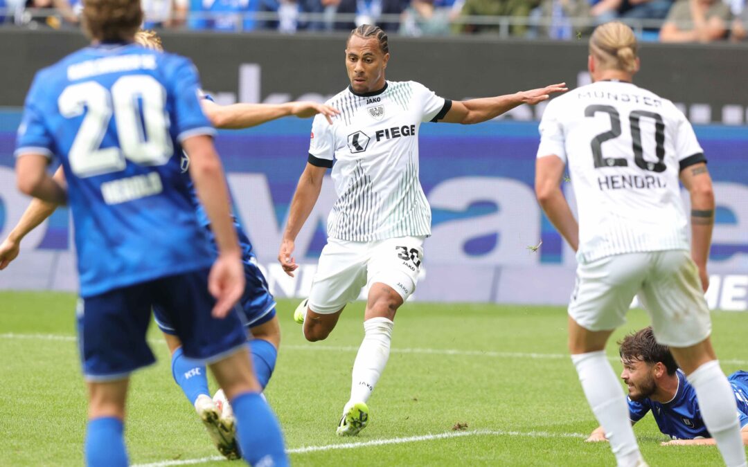Preußen zeigen beim KSC trotz vieler Rückschläge starke Moral
