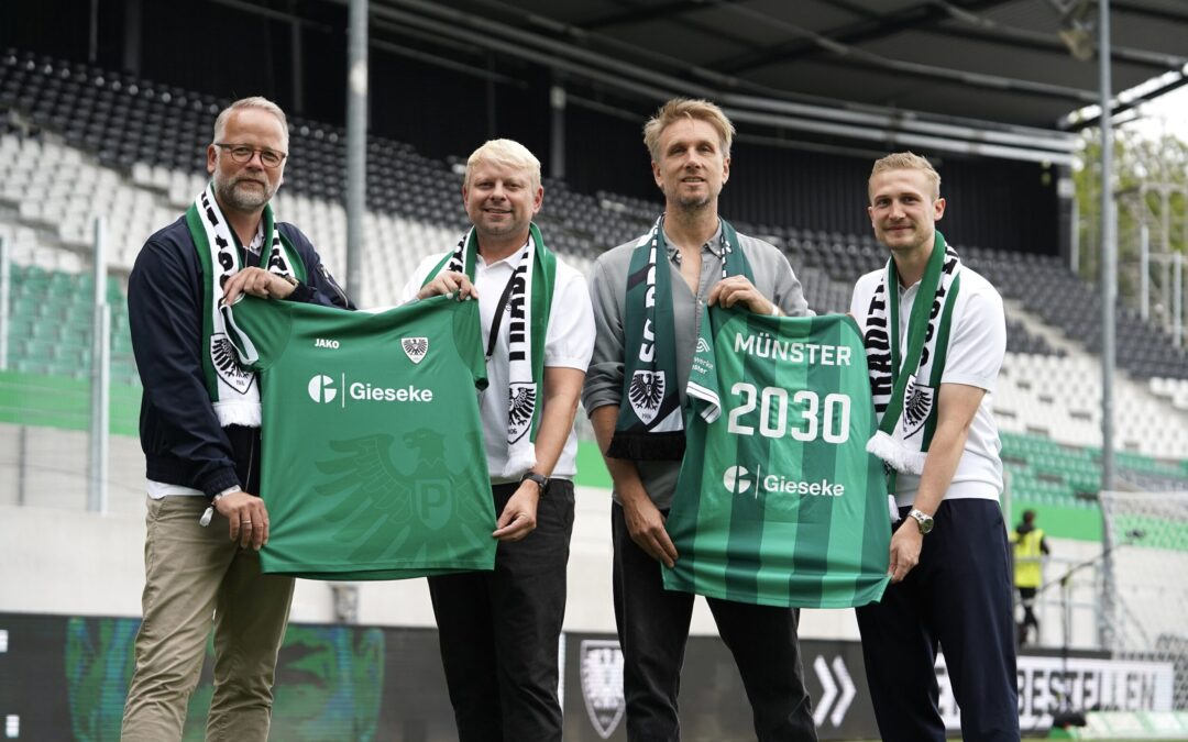 Gieseke bleibt Exklusivpartner und Trikotsponsor im DFB-Pokal