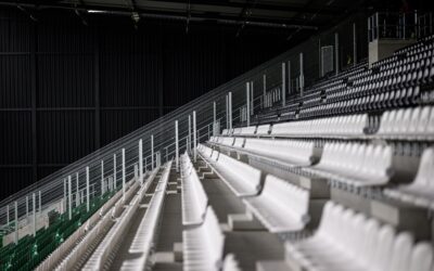 Kurzfristige bauliche Veränderung im Gästeblock des LVM-Preußenstadions 