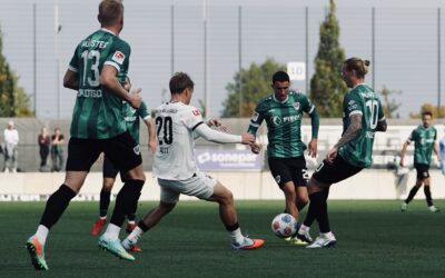 Knappe 2:3-Testspielniederlage bei Borussia Mönchengladbach
