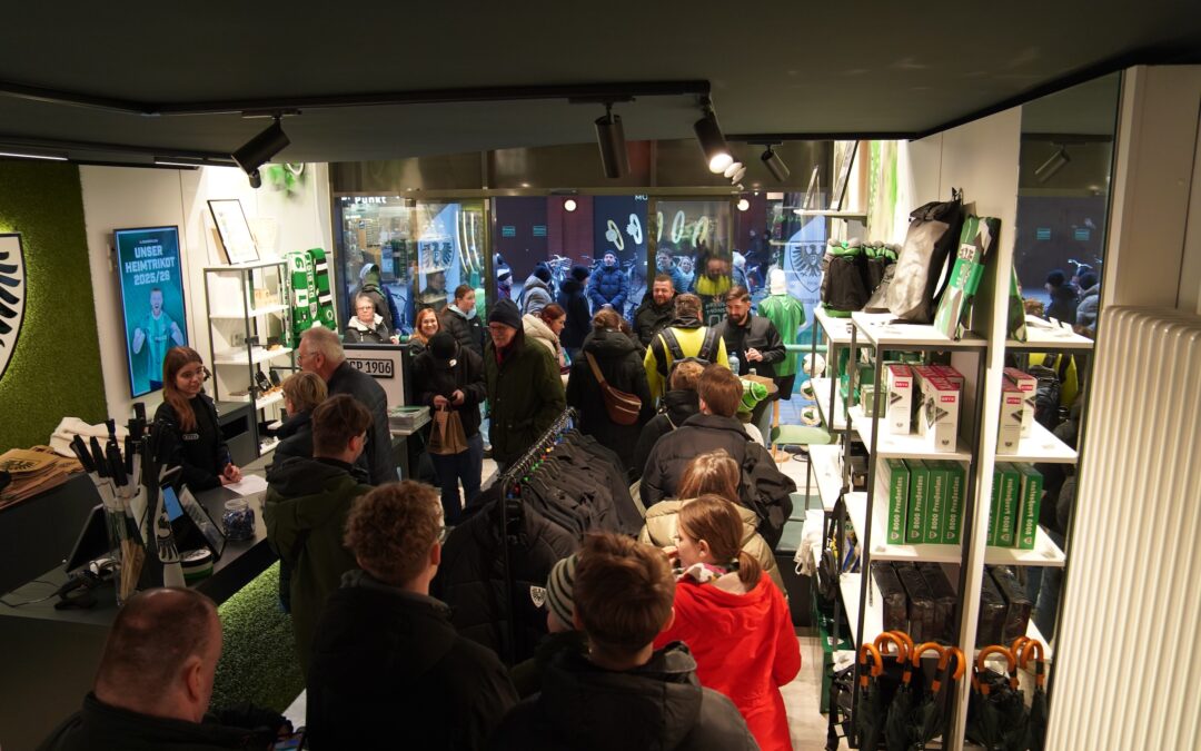 Onlineshop und City-Fanshop am Mittwoch und Donnerstag geschlossen