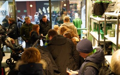Großer Andrang bei der offiziellen Fanshop-Erweiterung 