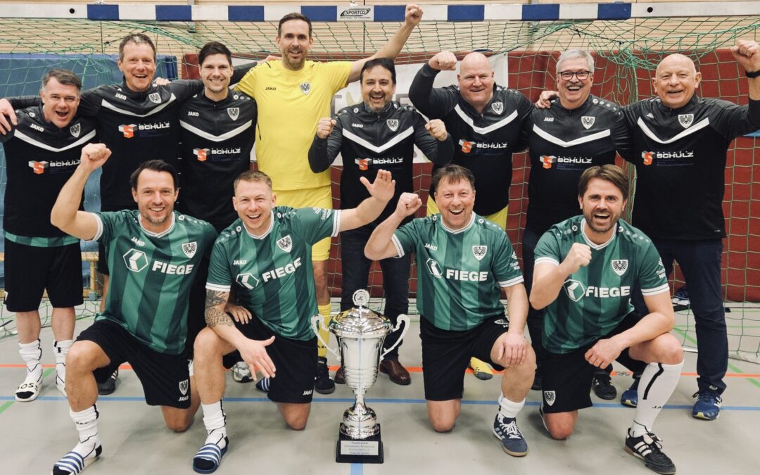 Traditionsmannschaft verteidigt Hallentitel  