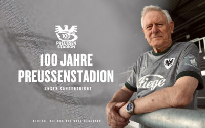 100 Jahre LVM-Preußenstadion – Unser Sondertrikot