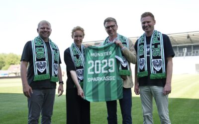 Sparkasse Münsterland Ost bleibt Partner des SC Preußen