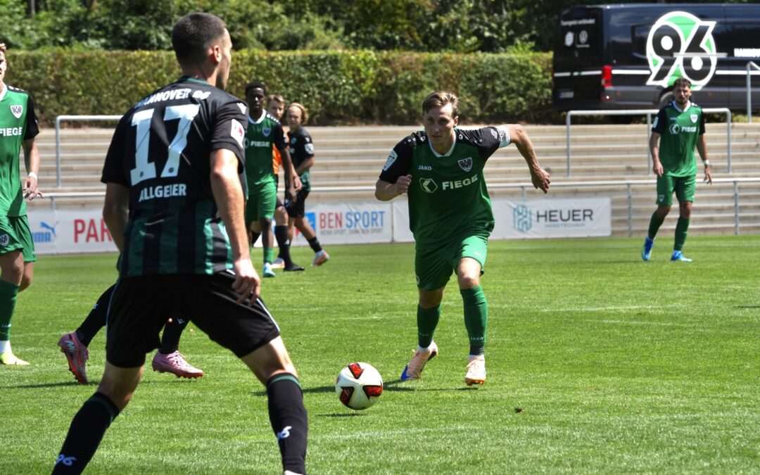 Viele gute Ansätze trotz 0:3-Niederlage gegen Hannover