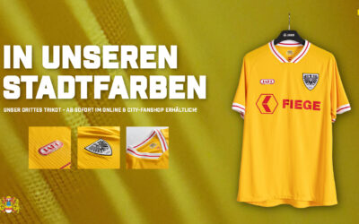 In unseren Stadtfarben – Unser drittes Trikot